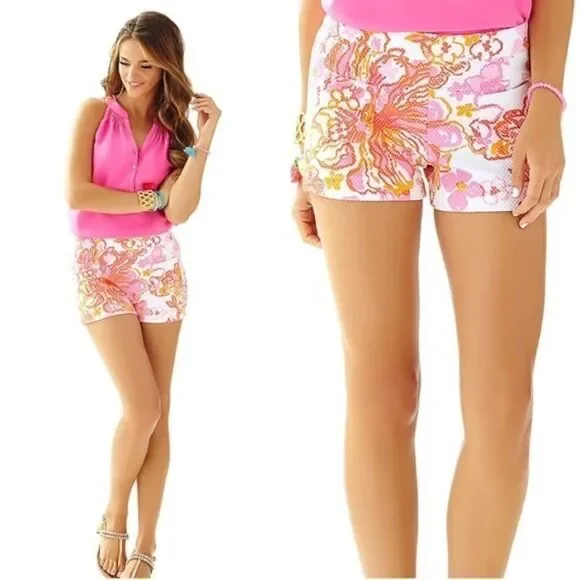 Lilly Pulitzer Stretch Shorts - Picture 3 of 5
